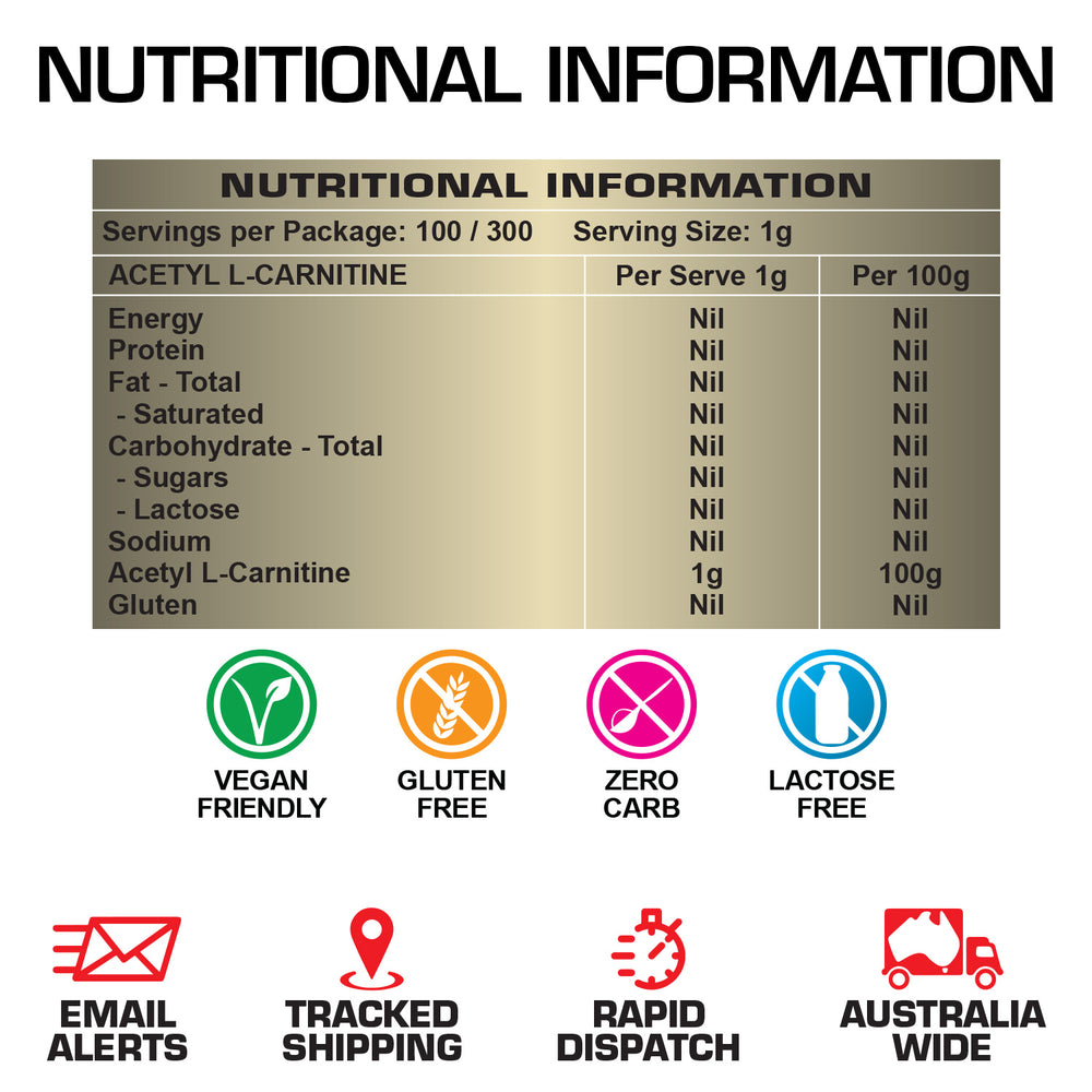 l-carnitine australia Herbs of Gold - Acetyl - 60 capsules - My Health Pantry | Health & Sports Supplements improves mood Acetyl L-Carnitine - Cognitive Support